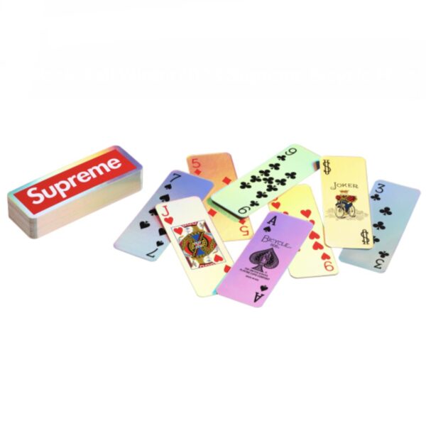 img_5648 Supreme x Bicycle Holographic Slice Cards