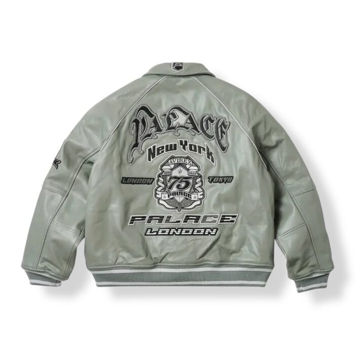 Palace x Avirex Leather Jacket