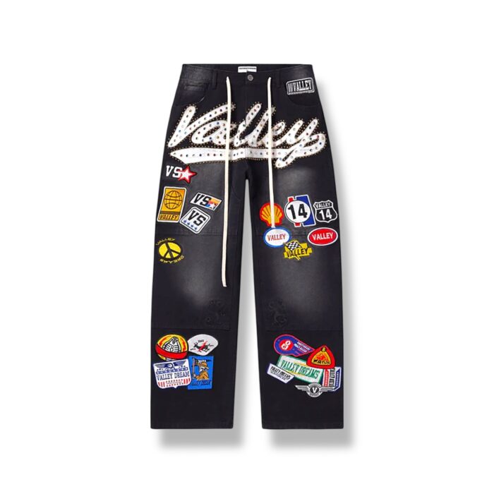 Vale 1980’s Painters Embellished Denim