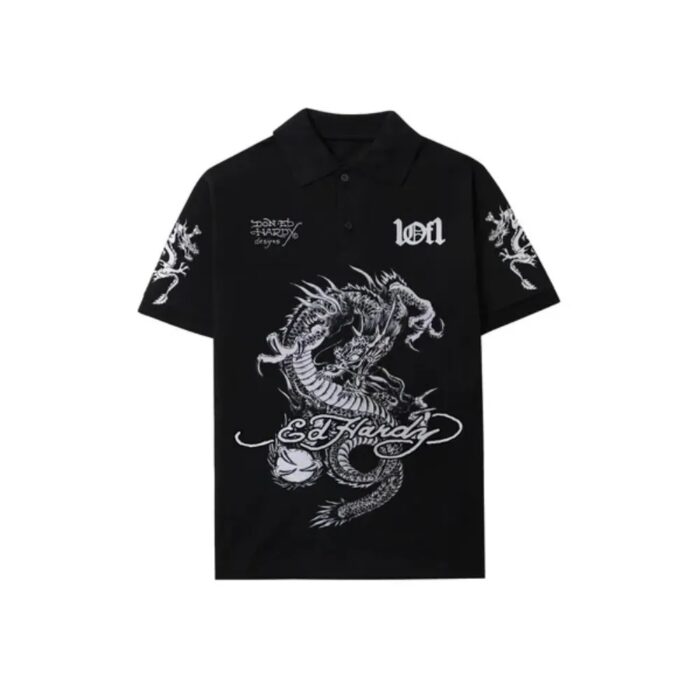 Ed Hardy x Exclusiviist 1of1 Camisa Hidden Dragon