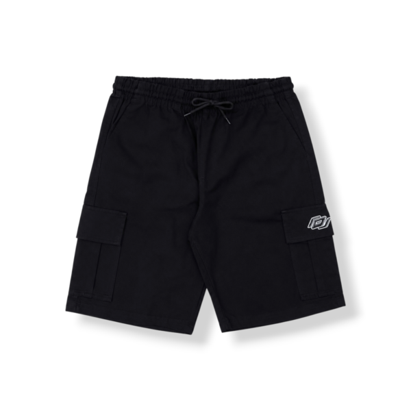 One Source Logo Shorts Cargo Black