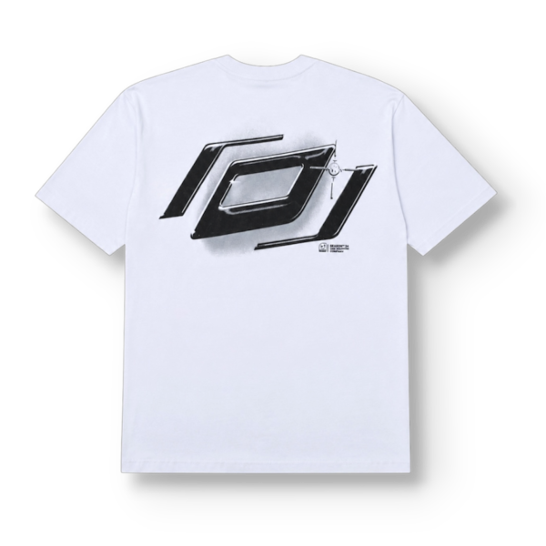 One Source Mettalic Tee White