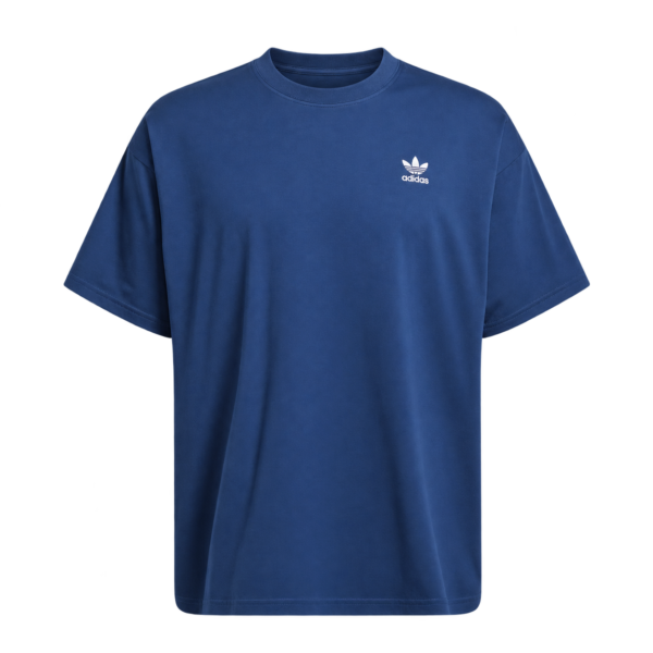 Camiseta Adidas Originals Trefoil Ess Básica Masculina Navy